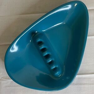VINTAGE MCM teal Atomic style Anholt-Ashtray